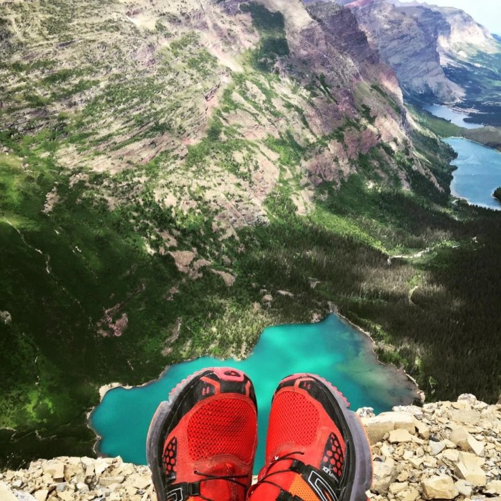 Jamie Fords red shoes